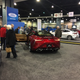 Lexus LC500, surrounded by old people